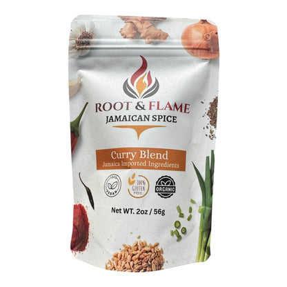 Root & Flame 12 Pack 2-in-1 (Curry, Jerk Chicken)