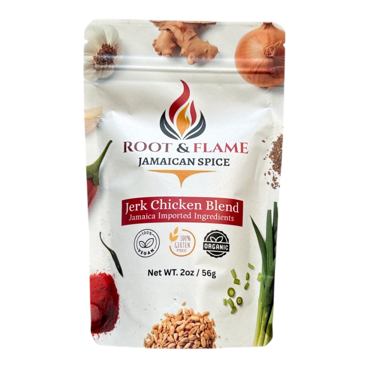 Root & Flame 12 Pack 2-in-1 (Curry, Jerk Chicken)