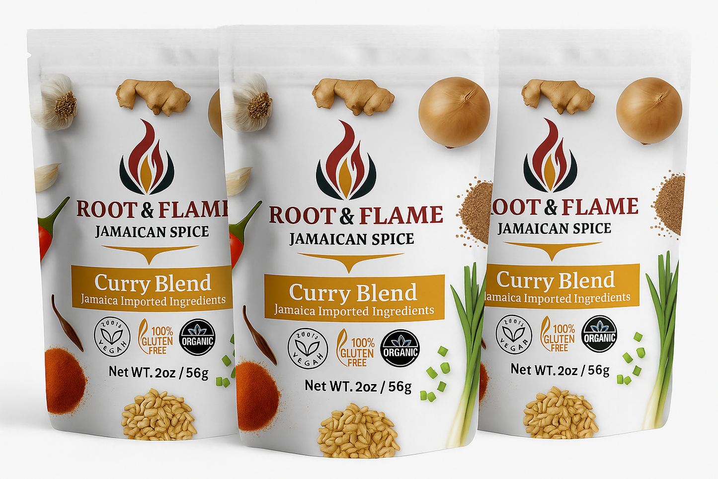 Root & Flame Curry Blend 3-in-1