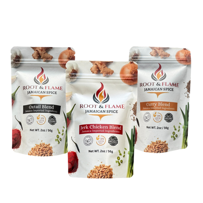 Root & Flame 3-in-1 Jamaican Spice Bundle