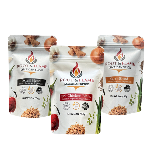 Root & Flame 3-in-1 Jamaican Spice Bundle